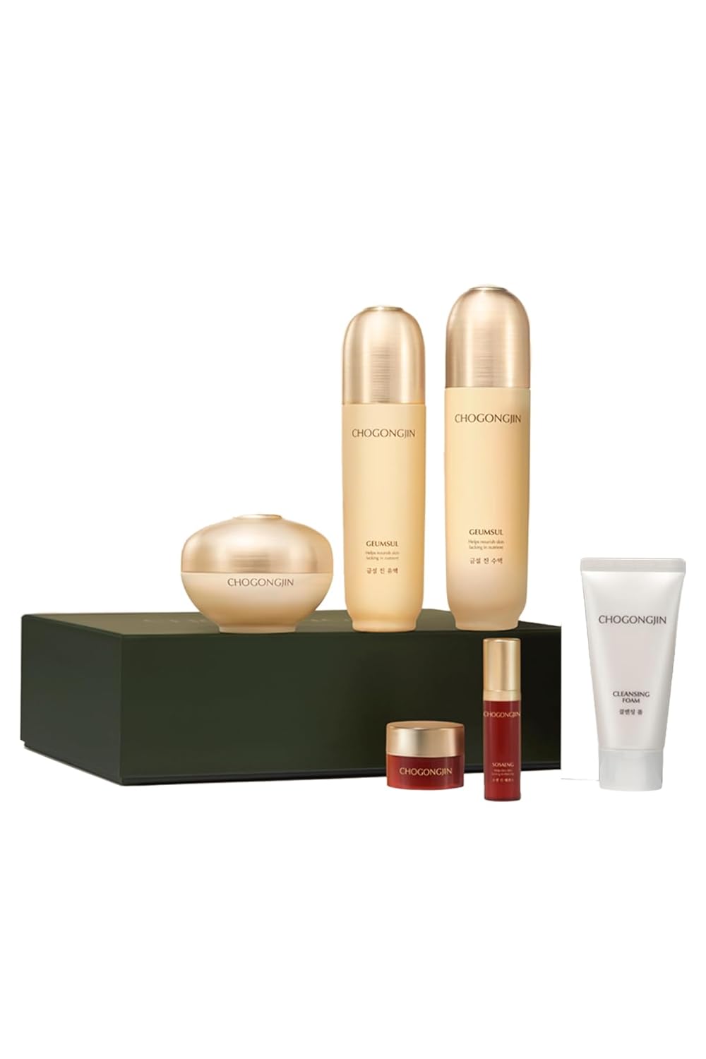 MISSHA Oryantal Bitkisel İçerikli Yaşlanma Karşıtı Besleyici Bakım Seti CHOGONGJIN Geumsul Jin Skin CareSet