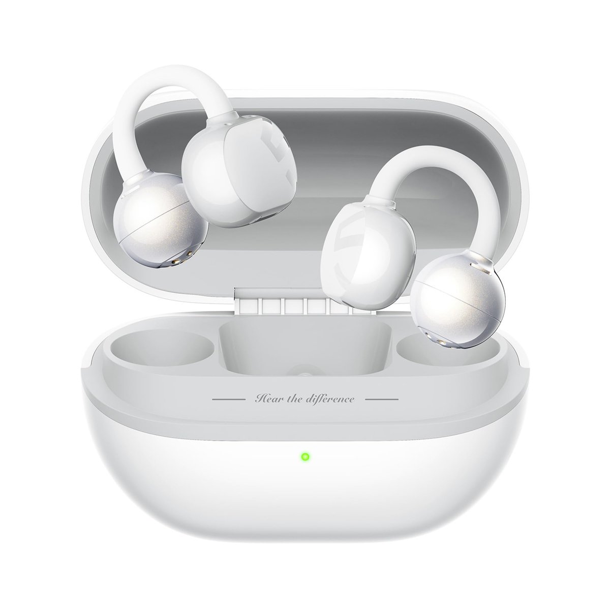 SoundPEATS POP Clip Open-Ear ENC OWS Bluetooth 5.4 Kablosuz Kulaklık Beyaz