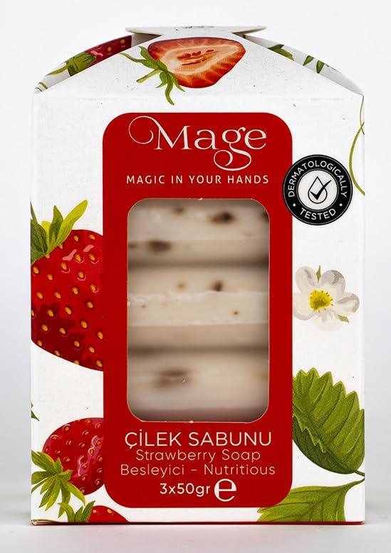 ÇİLEK SABUNU 3'LÜ