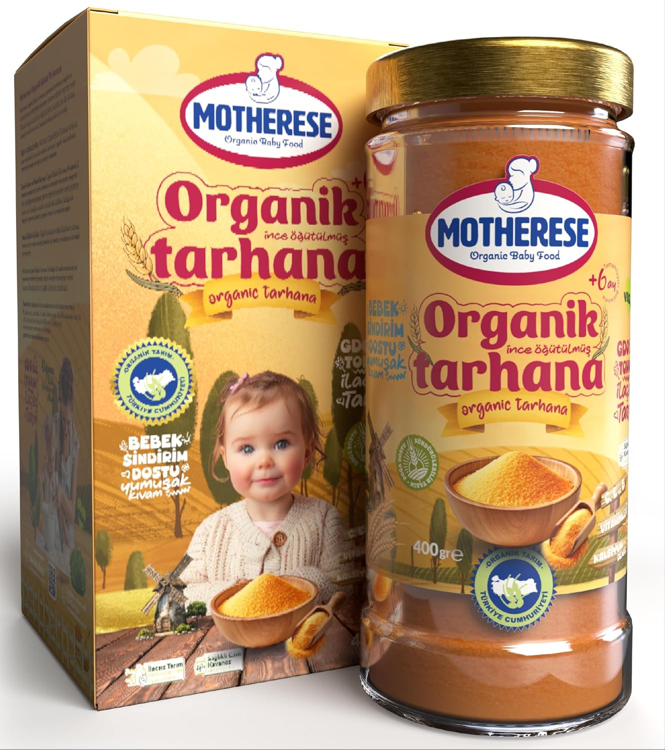 Motherese Organik Tarhana 400gr - Motherese Organik Bebek Tarhanası 400gr