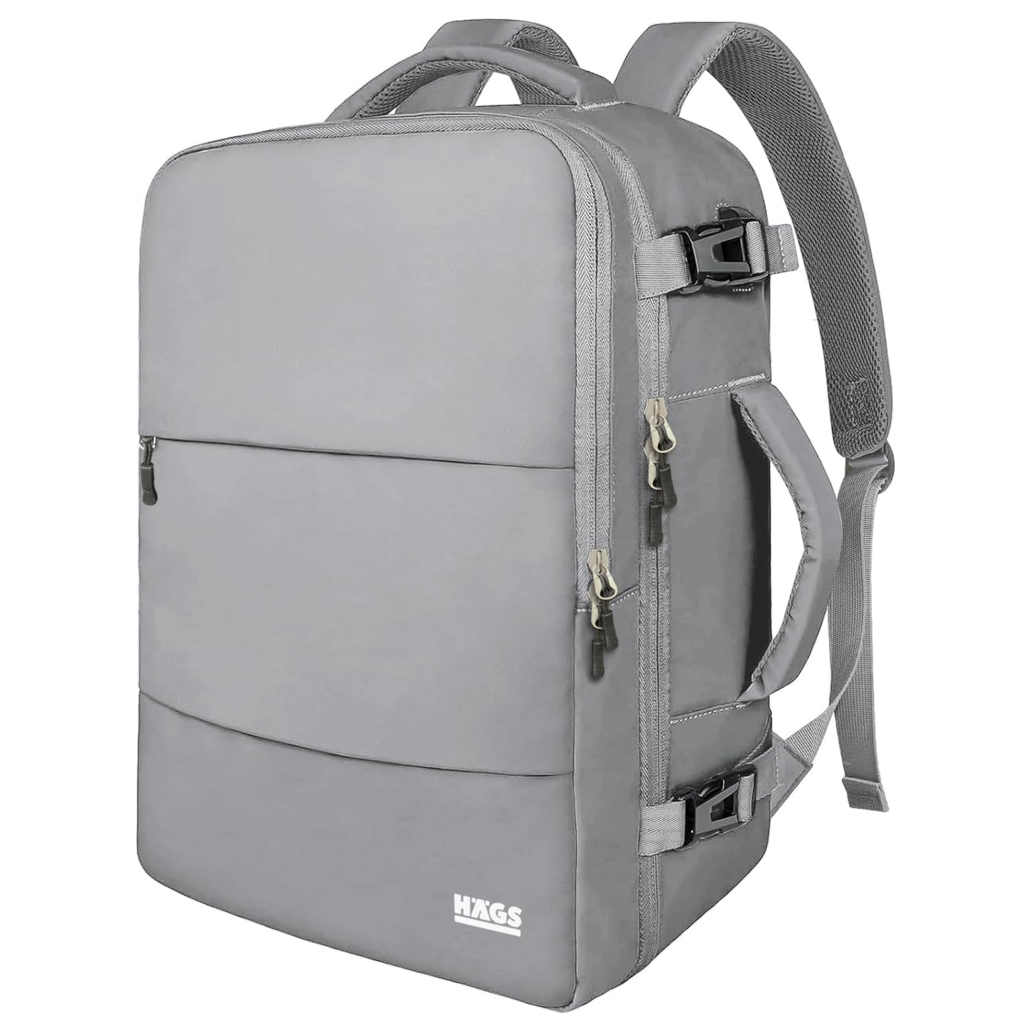 Haegs Laptop Sırt Çantası, Seyahat Çantası Hafif El Çantası Küçük Bavul Valiz, Uçak Onaylı Kabin Çantası, Erkek ve Bayan İçin, 15.6 inç Notebook Dizüstü Bilgisayar Laptop Macbook Çantası