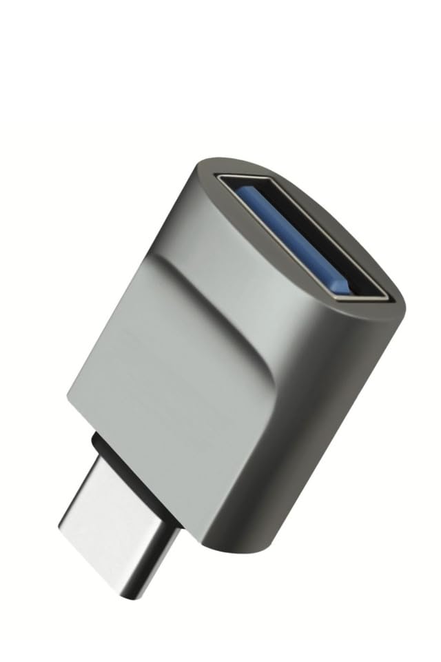 Usb 3. 2.0 To Type C Cep Telefonu Otg Çevirici (TYPE C Yİ USB GİRİŞİNE DÖNÜŞTÜRÜCÜ APARAT) (1, Gri)