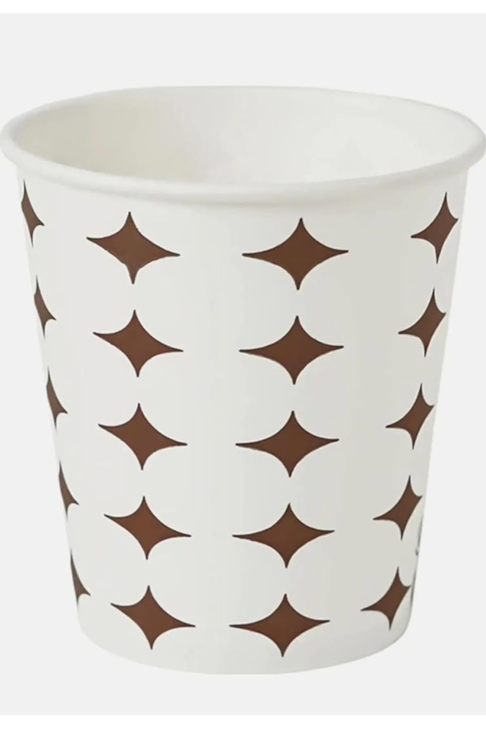 Alacam Ambalaj Tek Kullanımlık Kağıt Bardak, Sızdırmaz 50 Adet Dayanıklı Sıcak ve Soğuk İçecek için Kağıt Bardak, Kağıt Kahve Bardak (7 Oz - 200 ML)