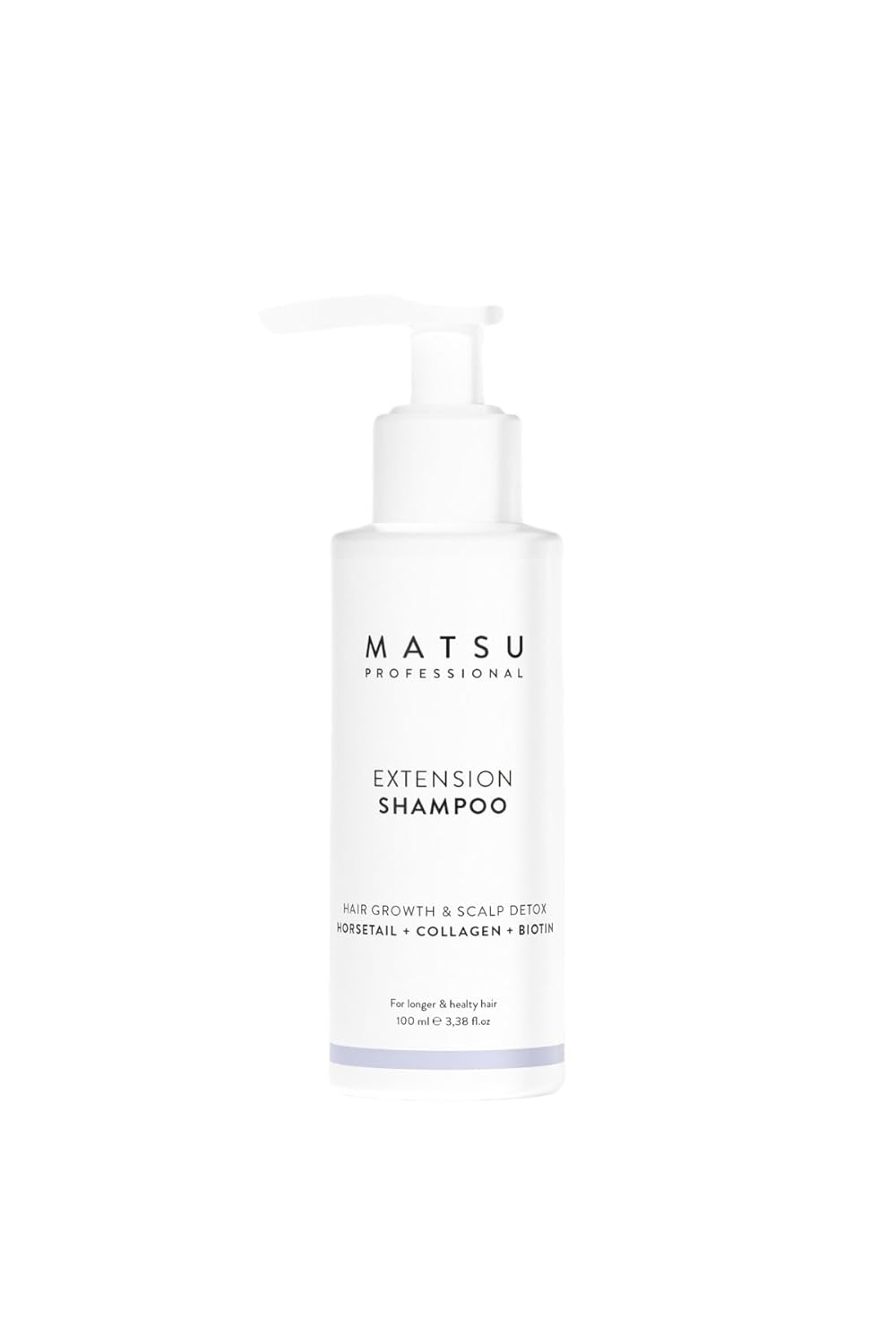 Matsu Professional Extension, Hızlı Uzamaya Yardımcı Saç Derisi Bakım Şampuanı, Seyahat Boy, 100 Ml