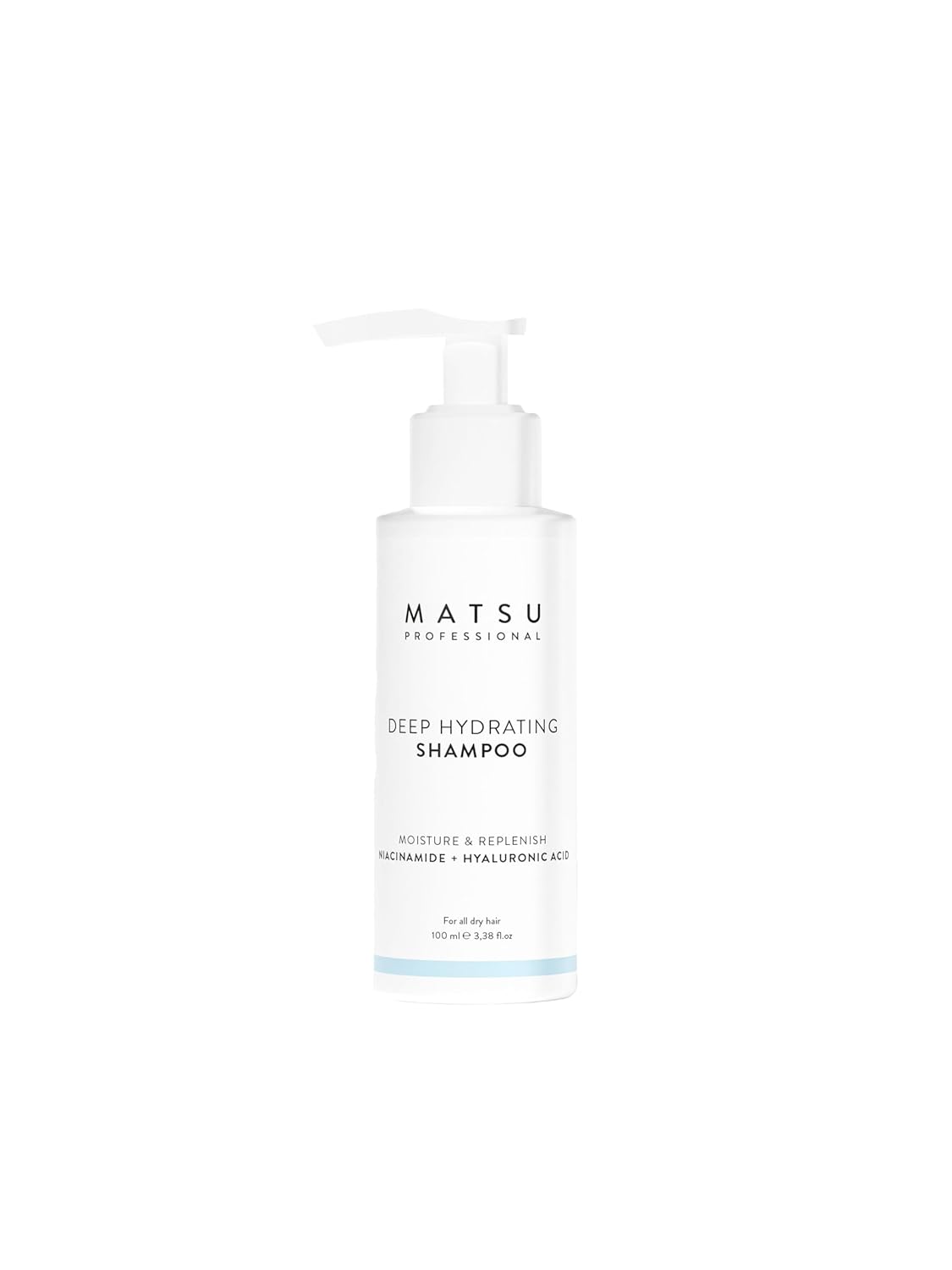 Matsu Professional Deep Hydrating, Kuru Saçlar için Nem Bakım Şampuanı, Seyahat Boy, 100 Ml