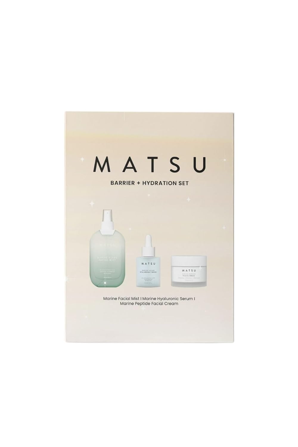 Matsu Professional Barrier & Hydration, Bariyer Onarım Seti, 180 Ml