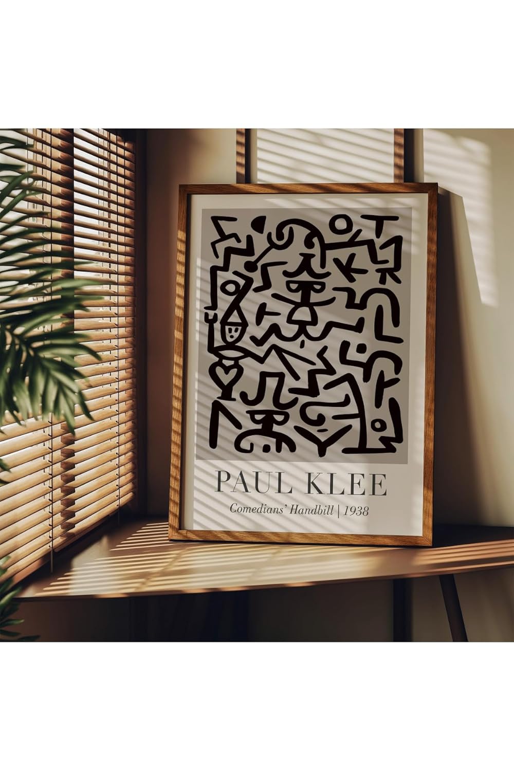 Fark Tanıtım Paul Klee Çerçevesiz Poster, Modern Dekoratif Çerçevesiz Poster, Tablo, PaulKlee-4, 21 x 30