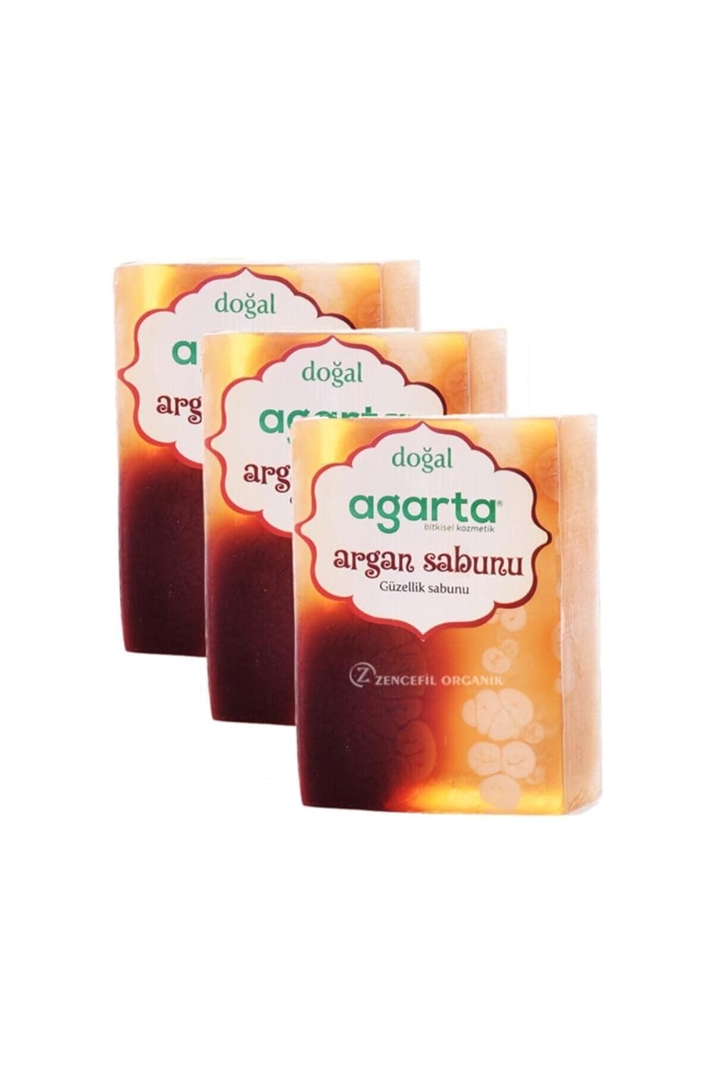Argan Yağlı Sabunu Doğal 150 gr 3 Adet