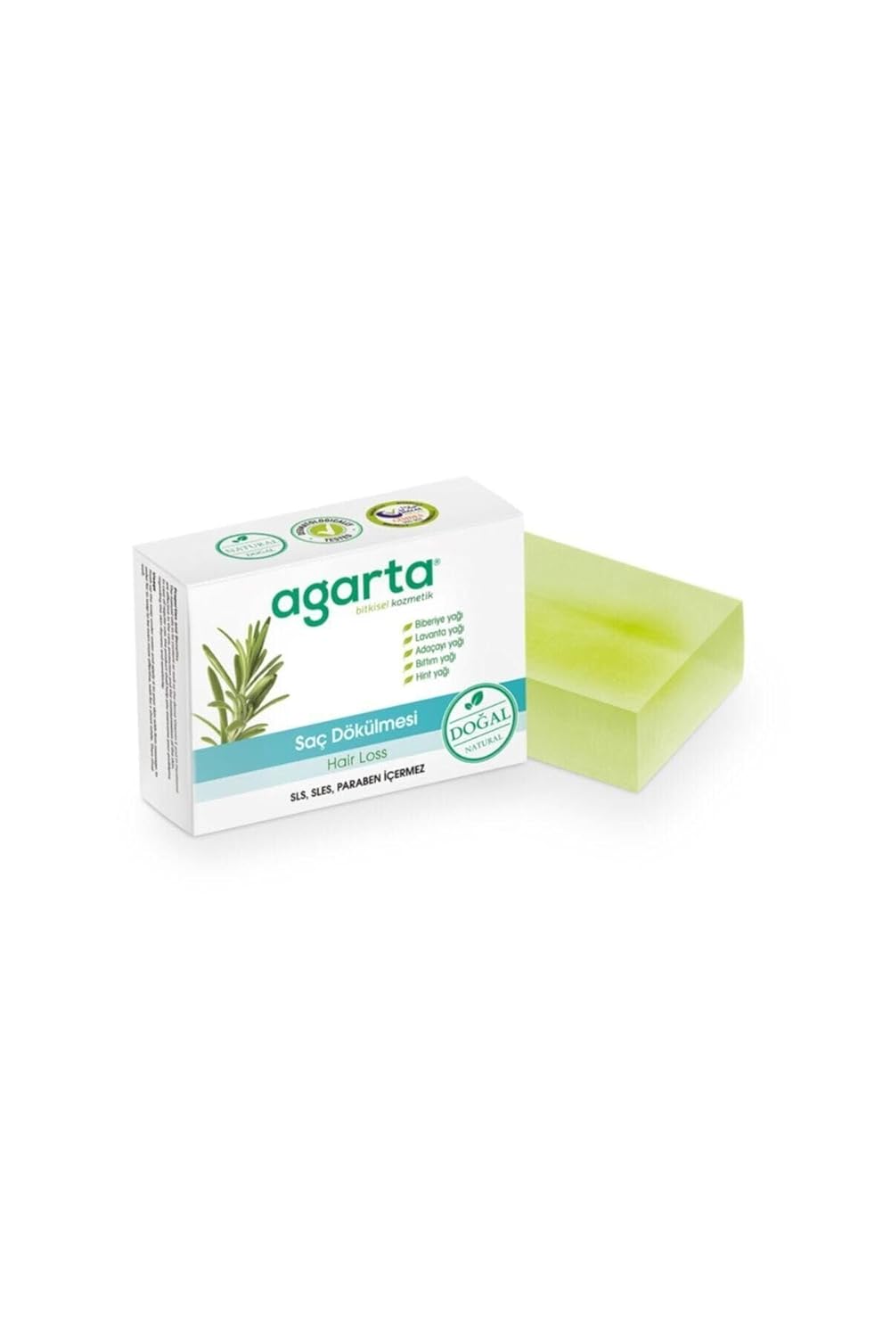 Saç Dökülmesi Sabunu Doğal 3x150 gr