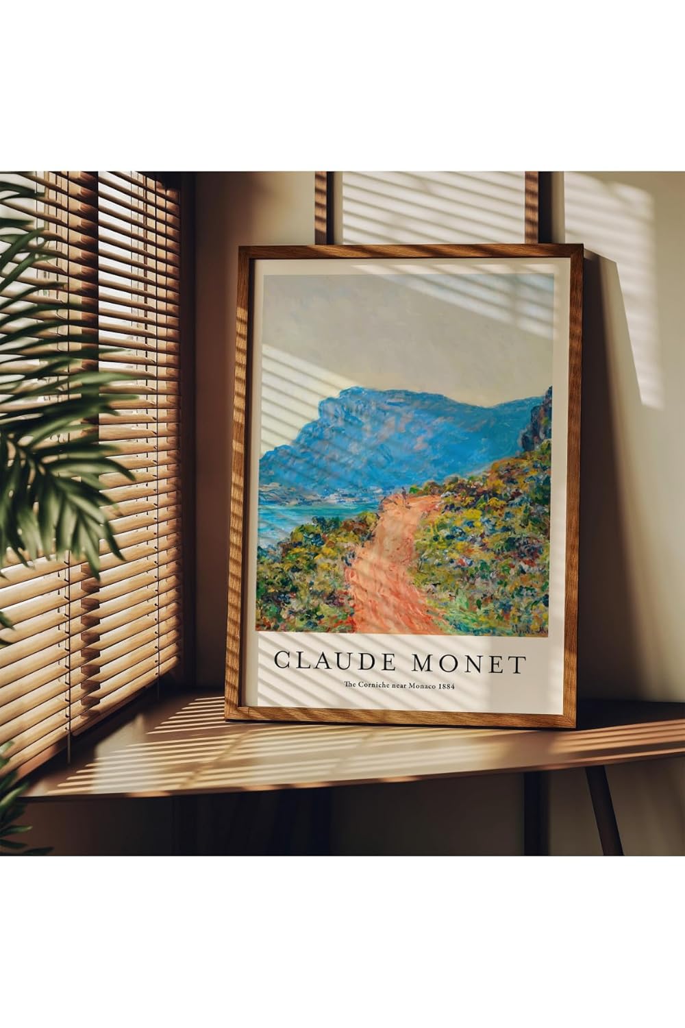 Fark Tanıtım Monet Çerçevesiz Poster, Modern Dekoratif Çerçevesiz Poster, Tablo, Monet-5, 40 x 50