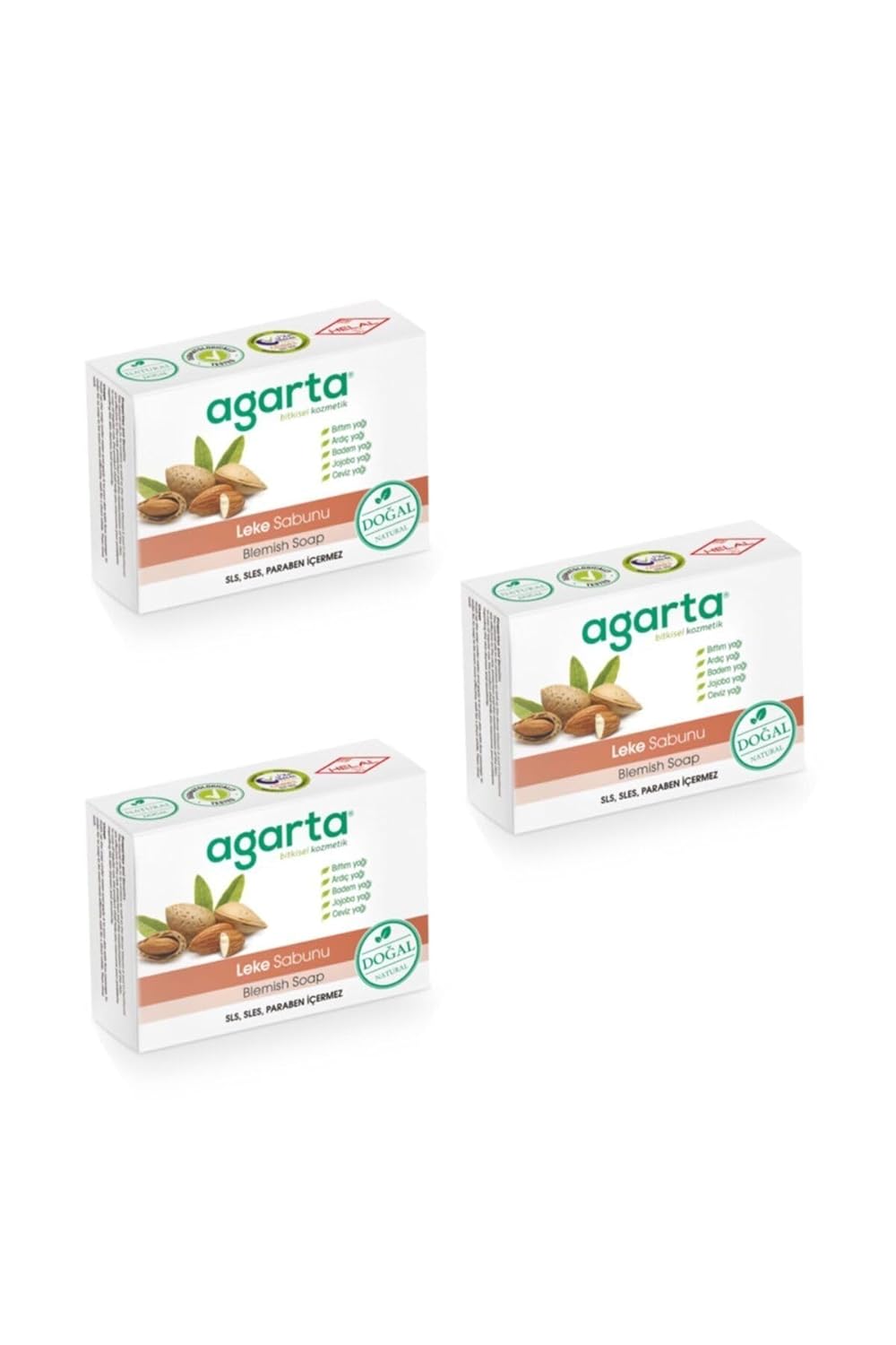 Agarta Leke Sabunu Doğal 3 X 150 gr