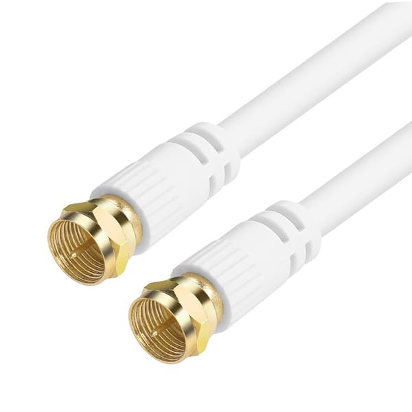 5 METRE Fabrikasyon Gold Uç F Konnektörlü Rg6/U4 Full Hd 3d 4k Anten Tv Çanak Uydu Lnb Kablosu (5)