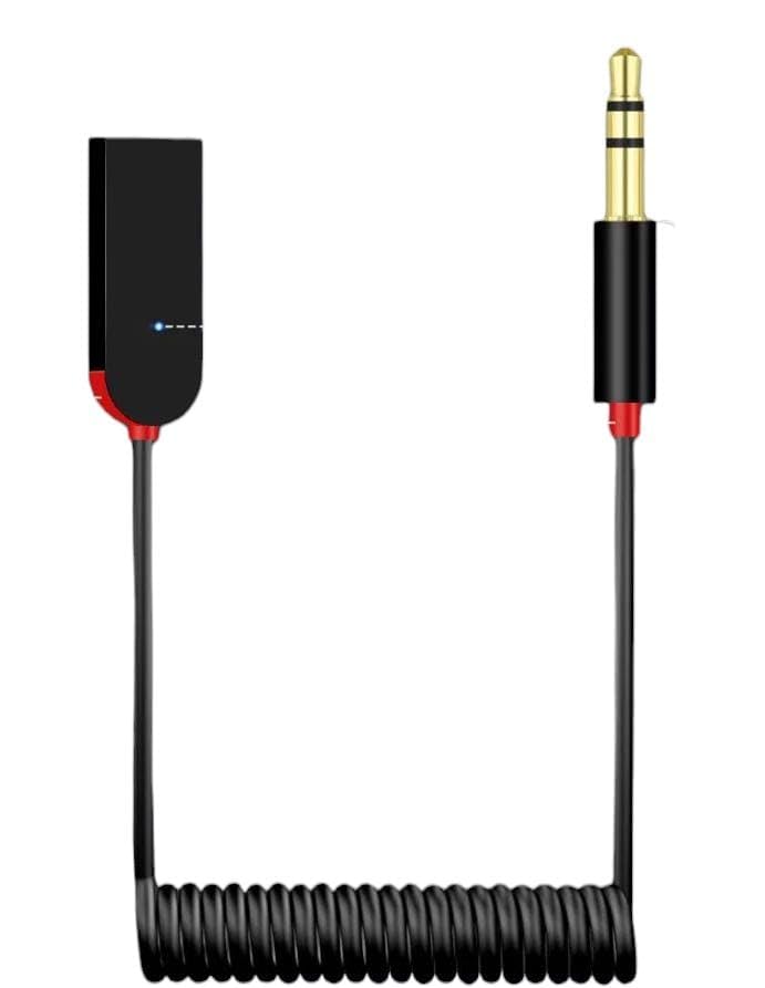 HEARTZ KY 223 CAR AUX CABLE SPRİRAL KABLOLU AUXJACK USB BLUETOOTH AUX, Bluetooth Car Receiver Aux FİYAT PERFORMANSTA BİR NUMARA BENZERLERİNE İKİ KAT FAZLASINI ÖDEMENİZE GEREK YOK !!!!