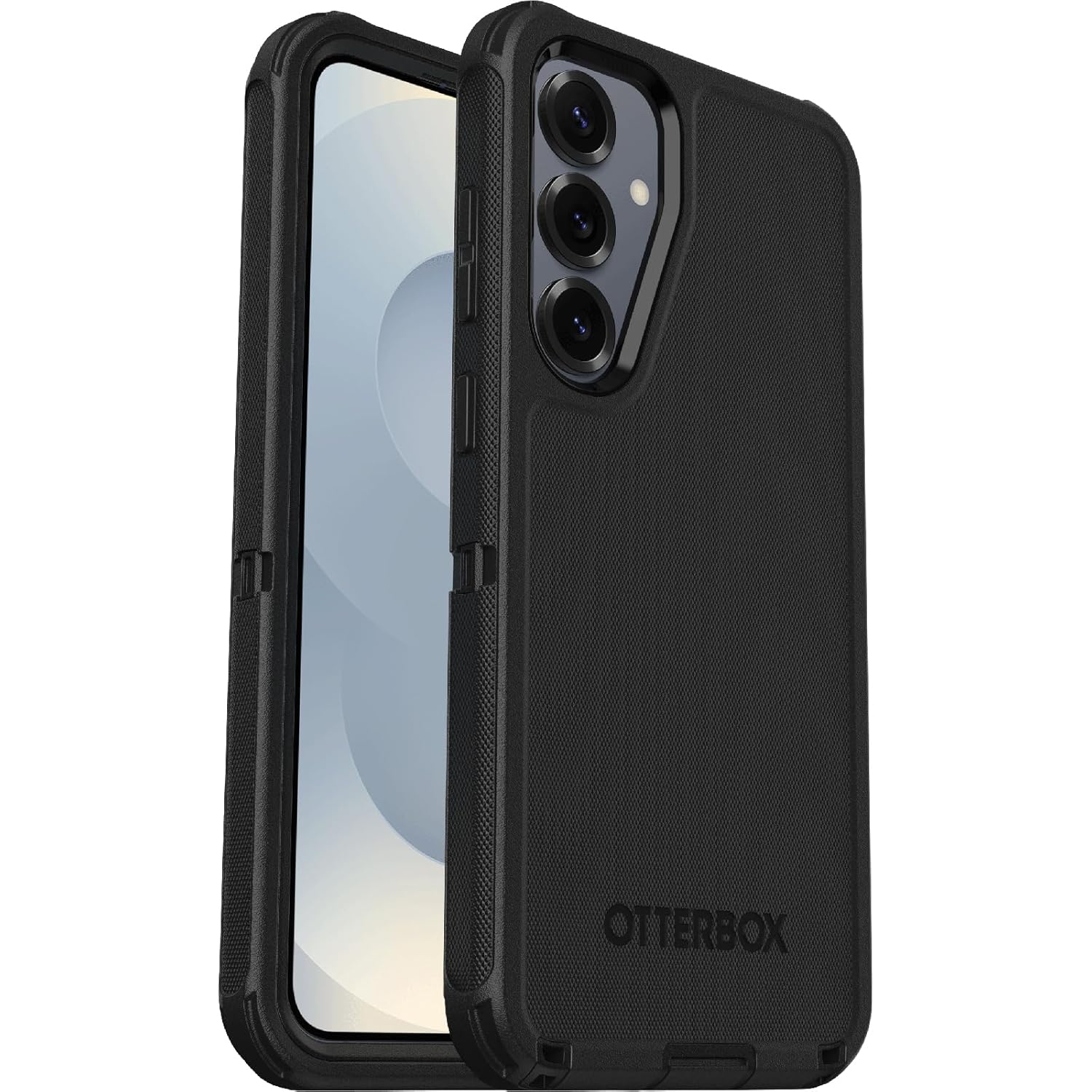 OtterBox Samsung Galaxy S25+ için Defender Kılıfı, Darbeye Dayanıklı, Düşmeye Dayanıklı, Ultra Sağlam, Koruyucu Kılıf, Askeri Standartlara Göre 7 Kat Test Edildi, Siyah