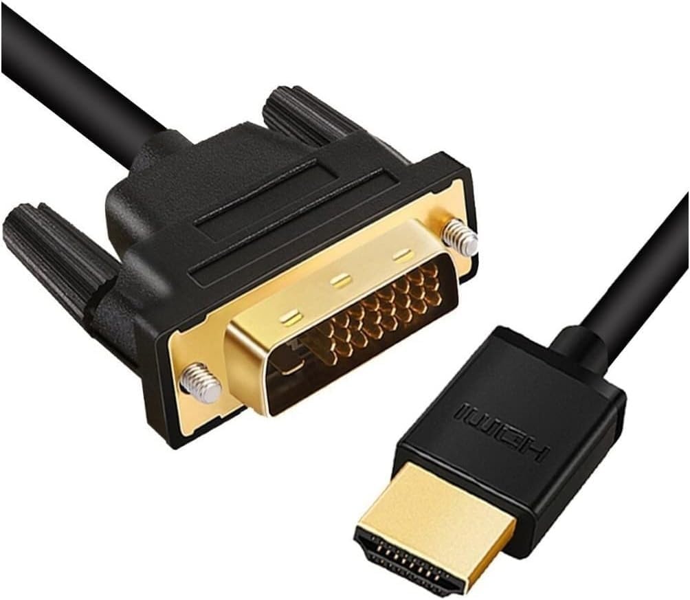 Ancheyn Hdmi To Dvi 24+1 Çevirici Çift Yönlü Monitör Kablosu 3 Metre 4633