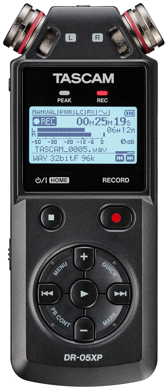 Tascam DR-05XP 32-Bit El Tipi Kayıtçı USB Ses Arabirimi
