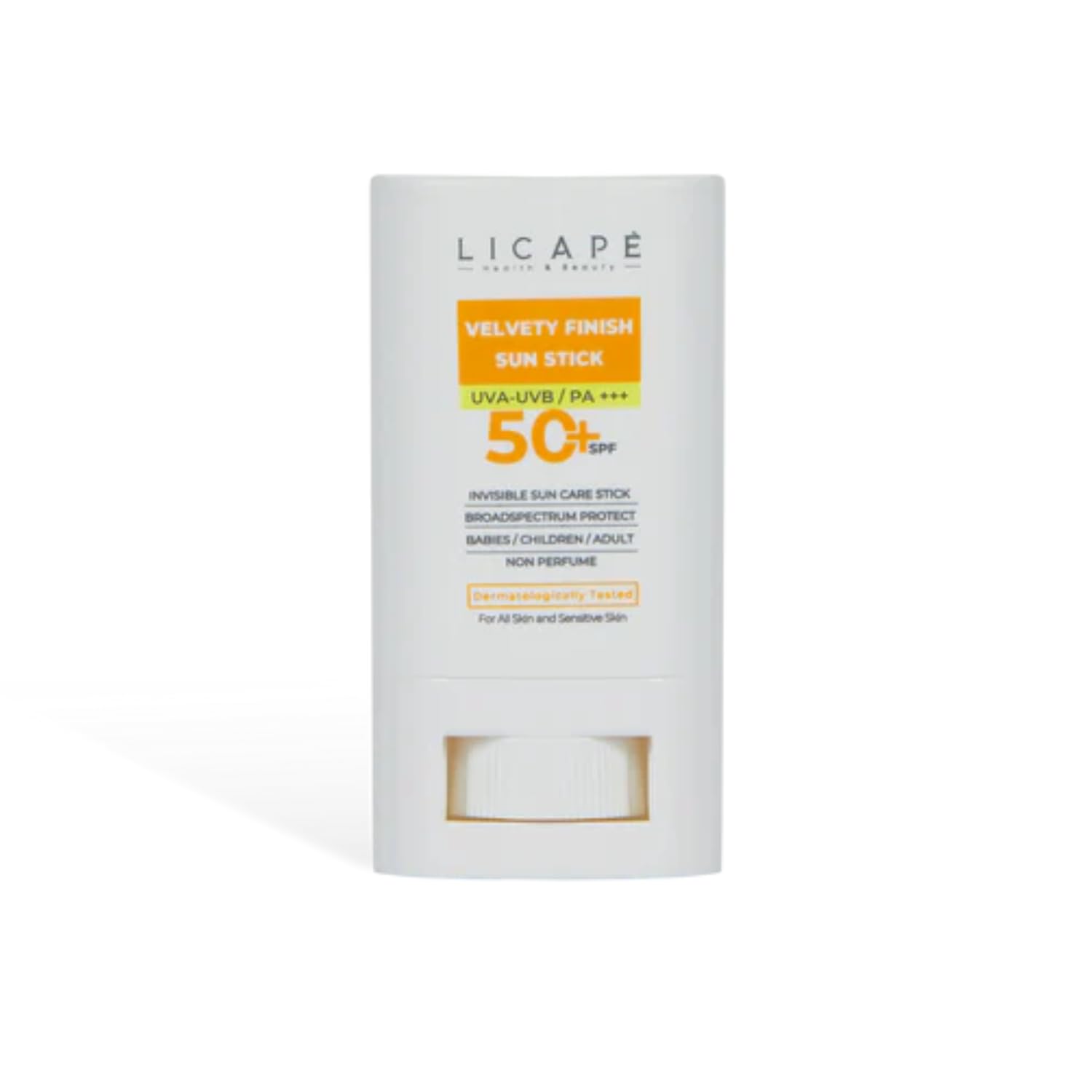 Licape SPF 50+ Güneş Kremi Stick – Yüksek Koruma & Suya Dayanıklı – Tüm Yaş Gruplarına Uygun, Hassas Cilt Dostu, Kolay Uygulama – 18 ml