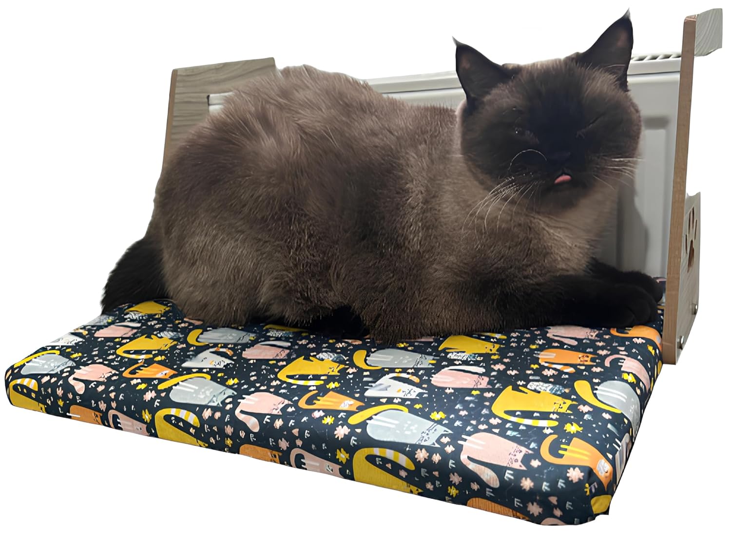 AEE® Kalorifer Kedi Yatağı Büyük Boy 20Kg Kapasiteli Süngerli Petek Radyatör Askılı Yatak