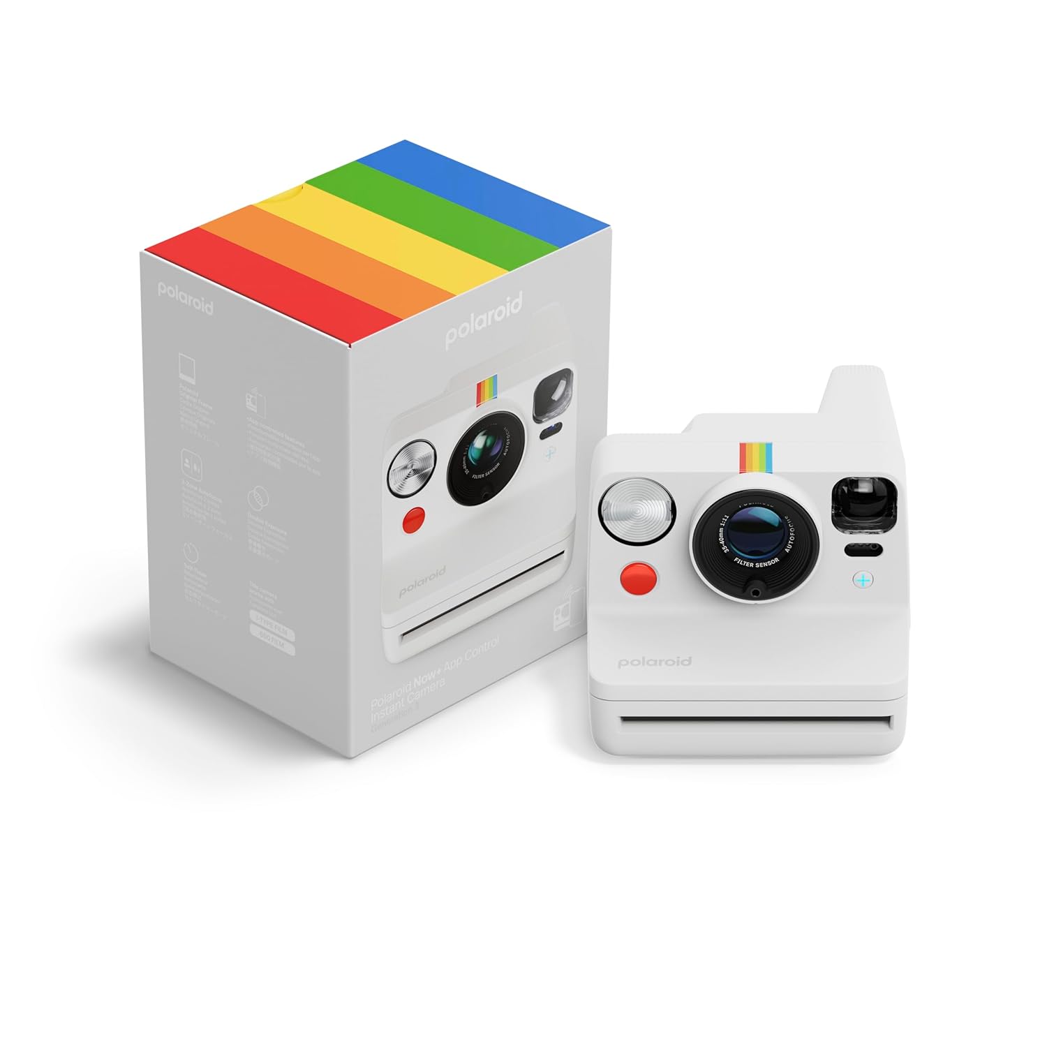 Polaroid Now+ Generation 3 Anlık Fotoğraf Makinesi, Beyaz