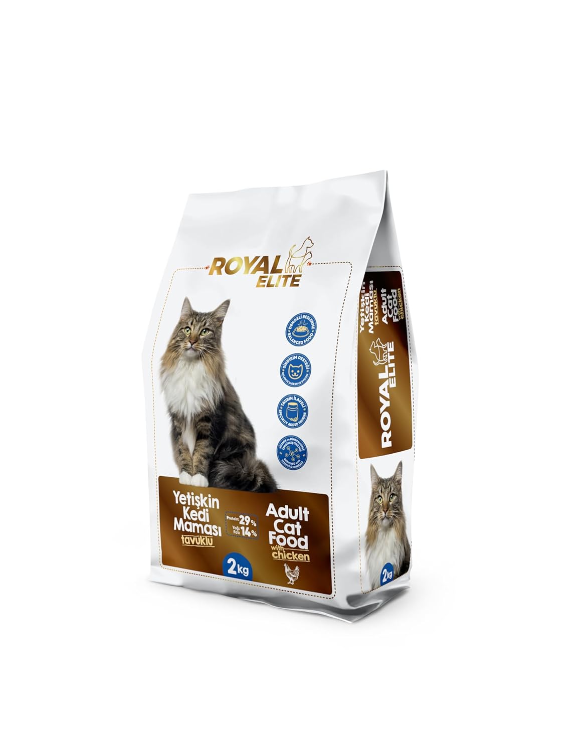 ROYAL ELİTE TAVUKLU YETİŞKİN KEDİ MAMASI (2 kg)