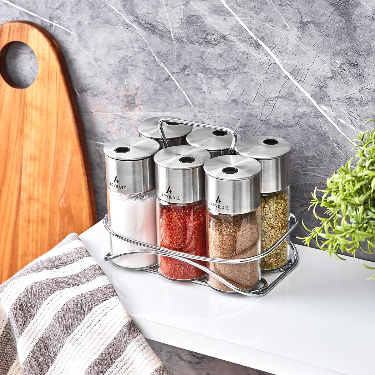 Ar Yıldız Timeless 7 Parça Baharat Seti 130 ml