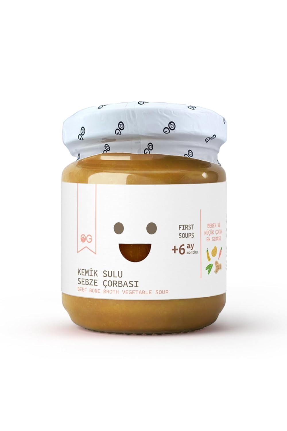 OG Kemik Sulu Sebze Çorbası 200g +6 Ay