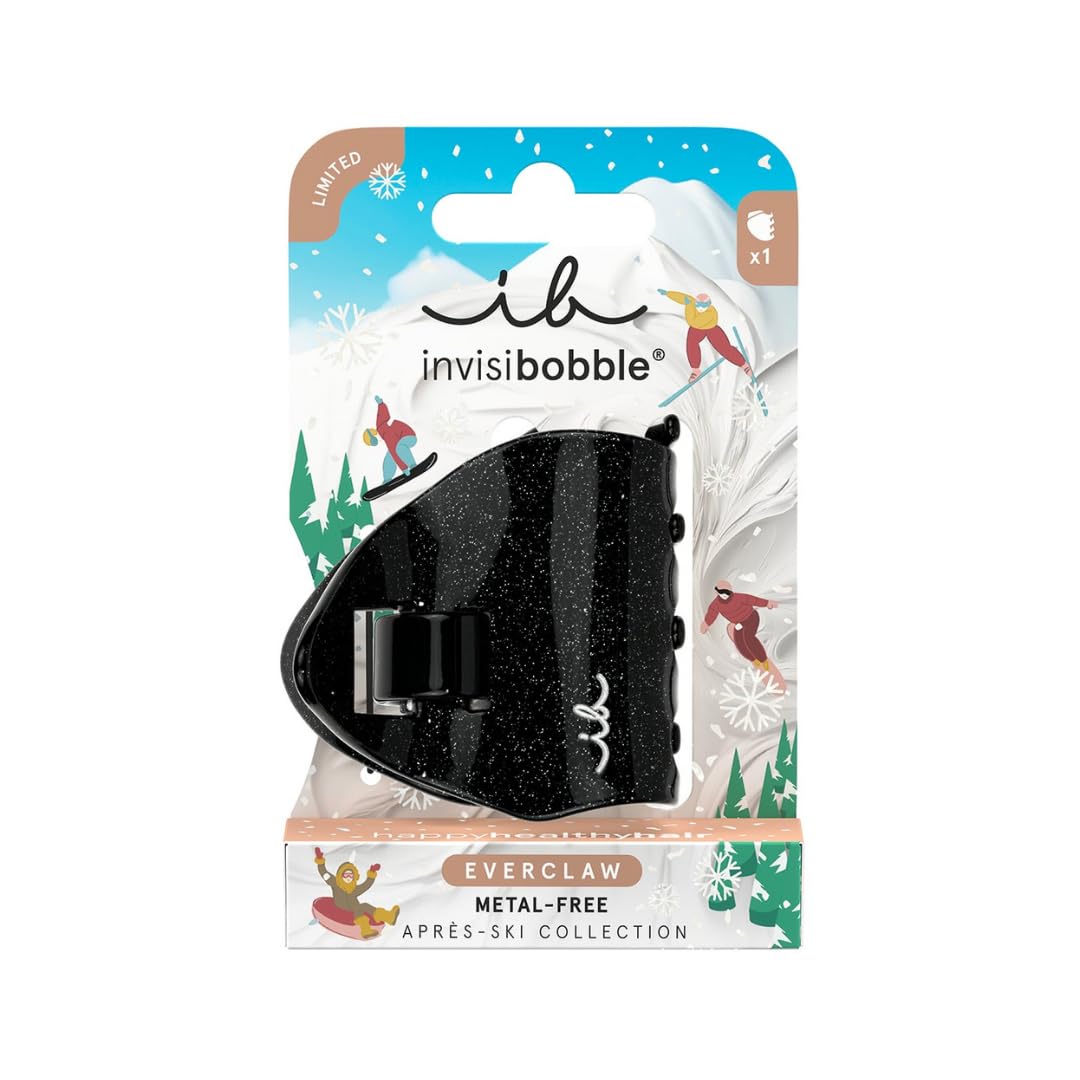 Invisibobble - EVERCLAW M Apres Ski Bonfire Night - 1 adet Orta boy Klipsli Saç Tokası