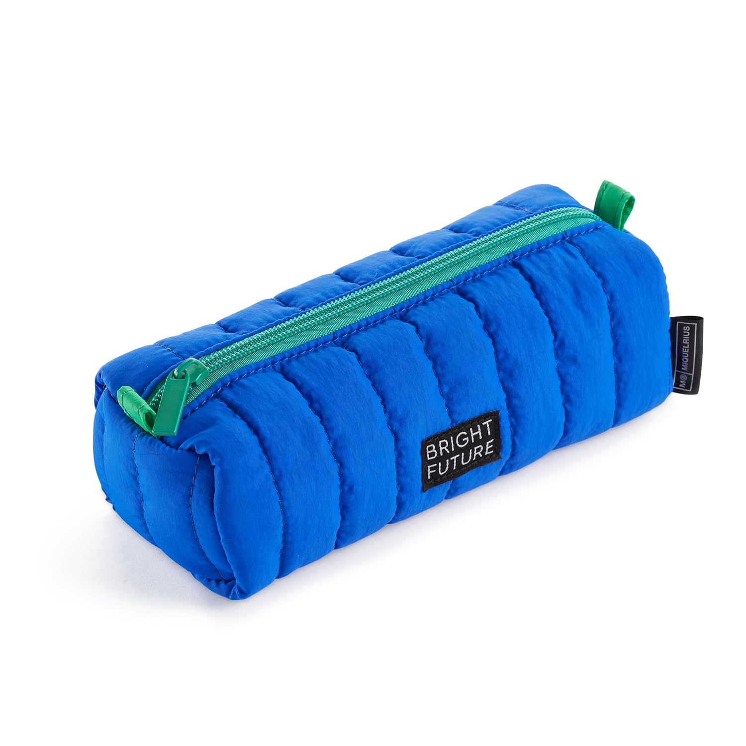 MIQUELRIUS Kalem Çantası Mr Mavi Yeşil Fermuar