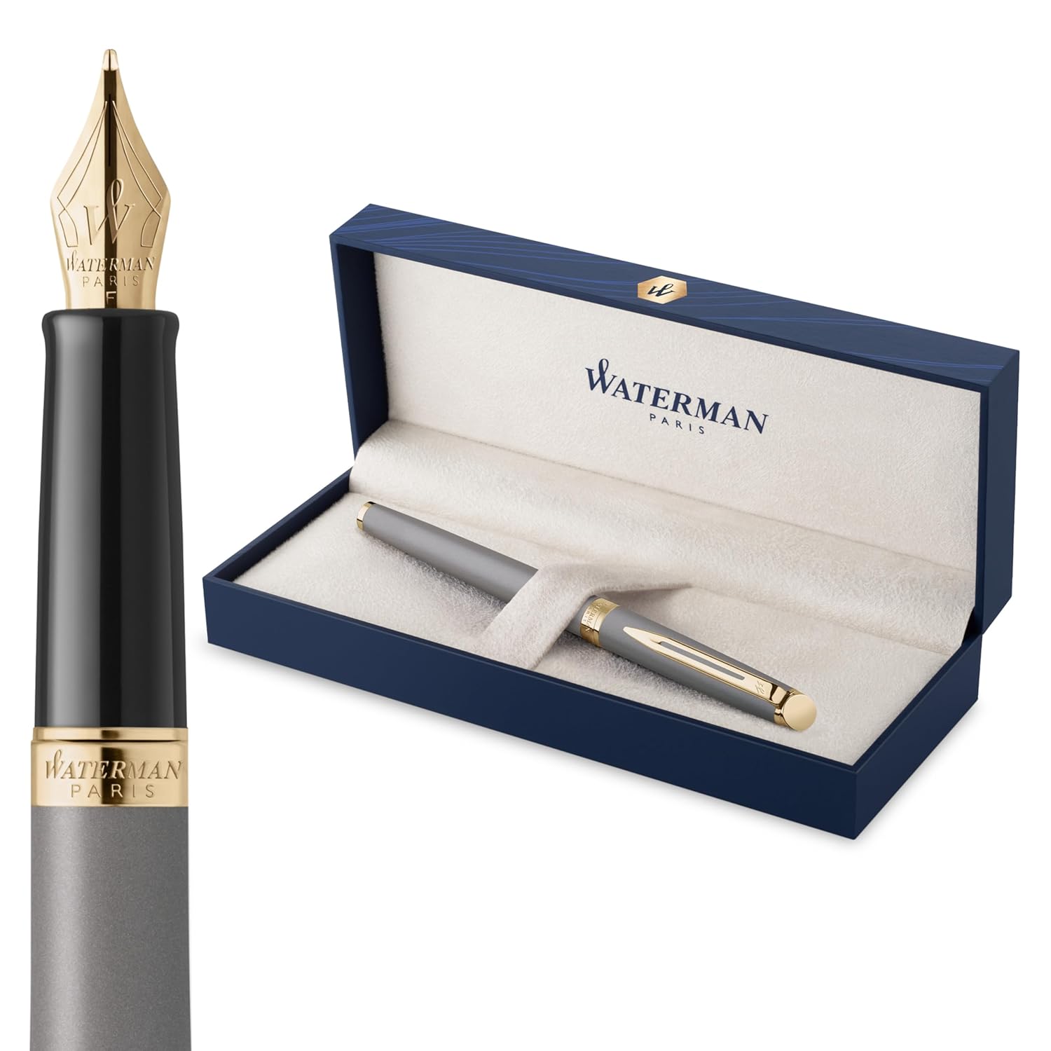 Waterman Hemisphere 25 Metalik Gri GT Dolma Kalem
