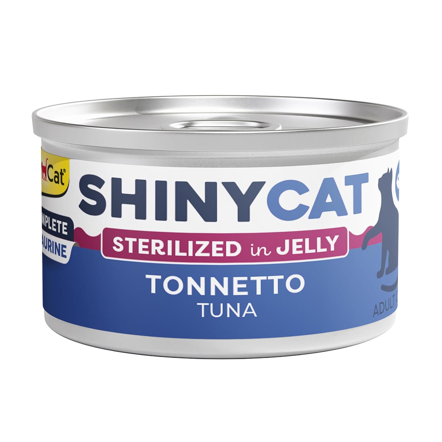 GimCat Shinycat Jelly Somon Balıklı Kısır Kedi Maması, 70 gram