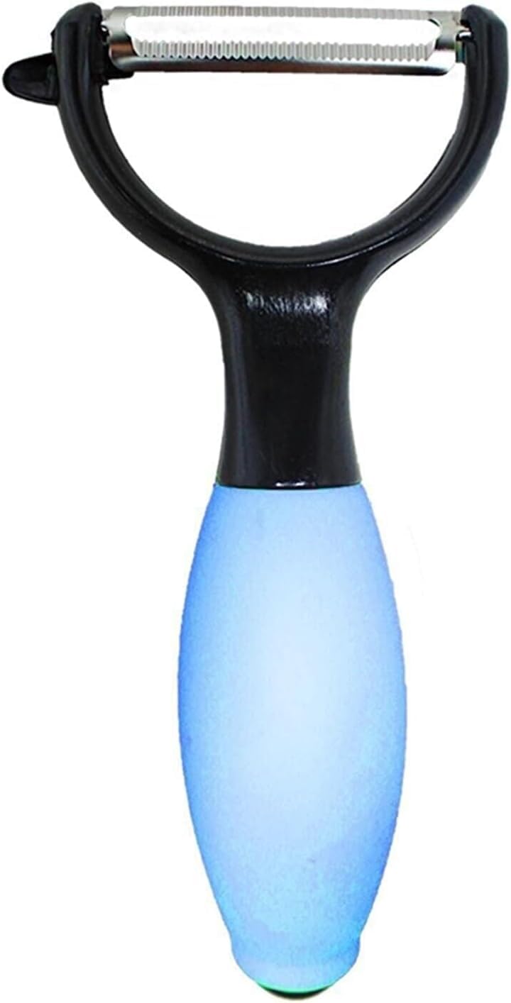 Çok Amaçlı Mutfak Soyacağı, Patates ve Sebze Soyucu, Julyen Kesici, Ergonomik Sap, Çok Renkli