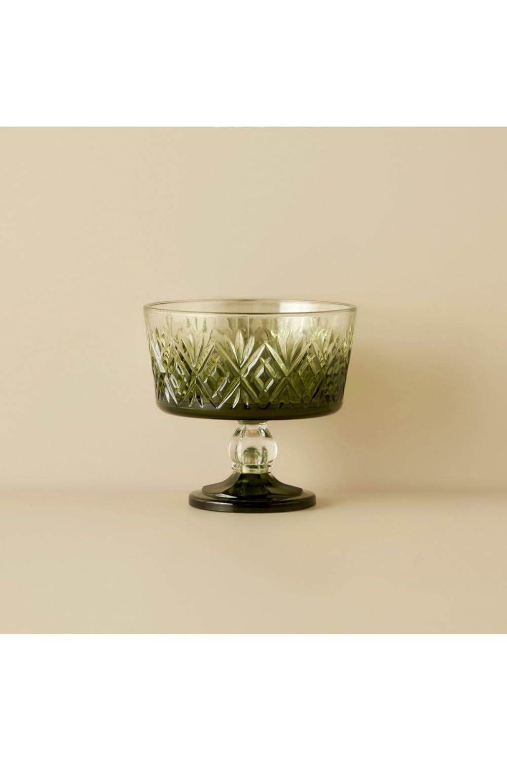 Bella Maison Colored Ayaklı Sunum Standı Yeşil (17 Cm)