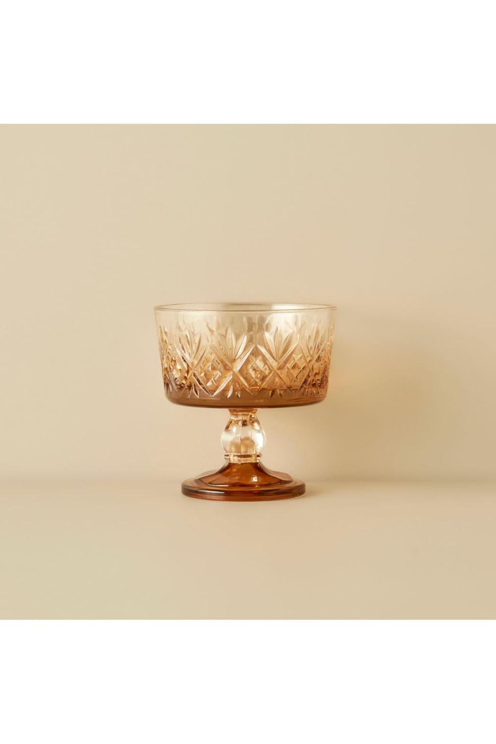 Bella Maison Colored Ayaklı Sunum Standı Amber (15 Cm)