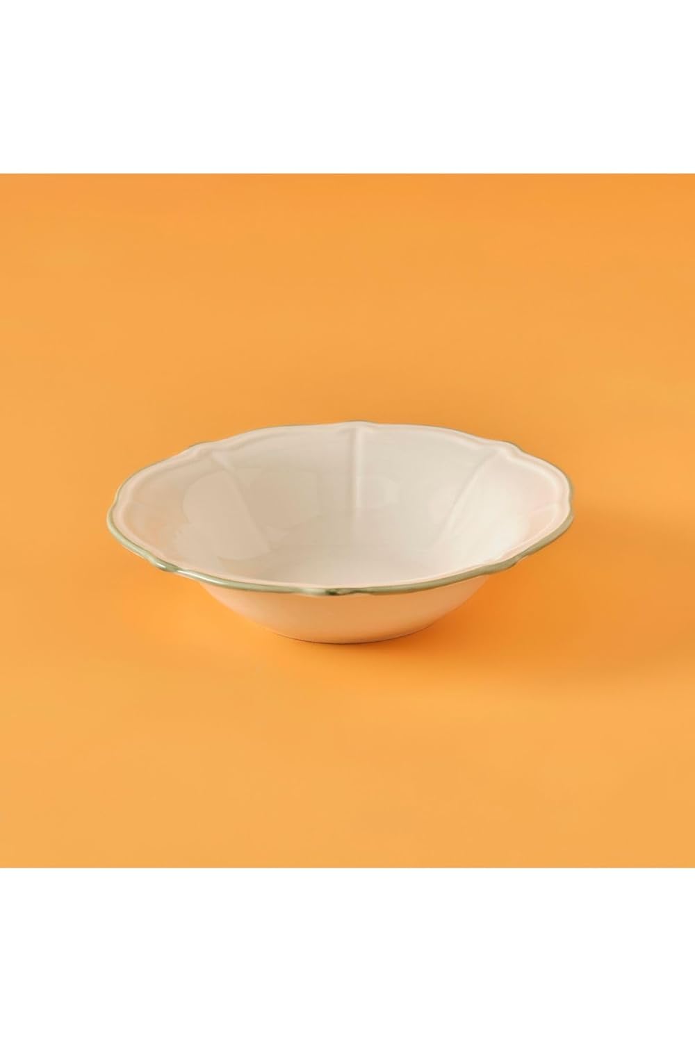 Bella Maison Julia Stoneware Salata Kasesi Yeşil (25 Cm)