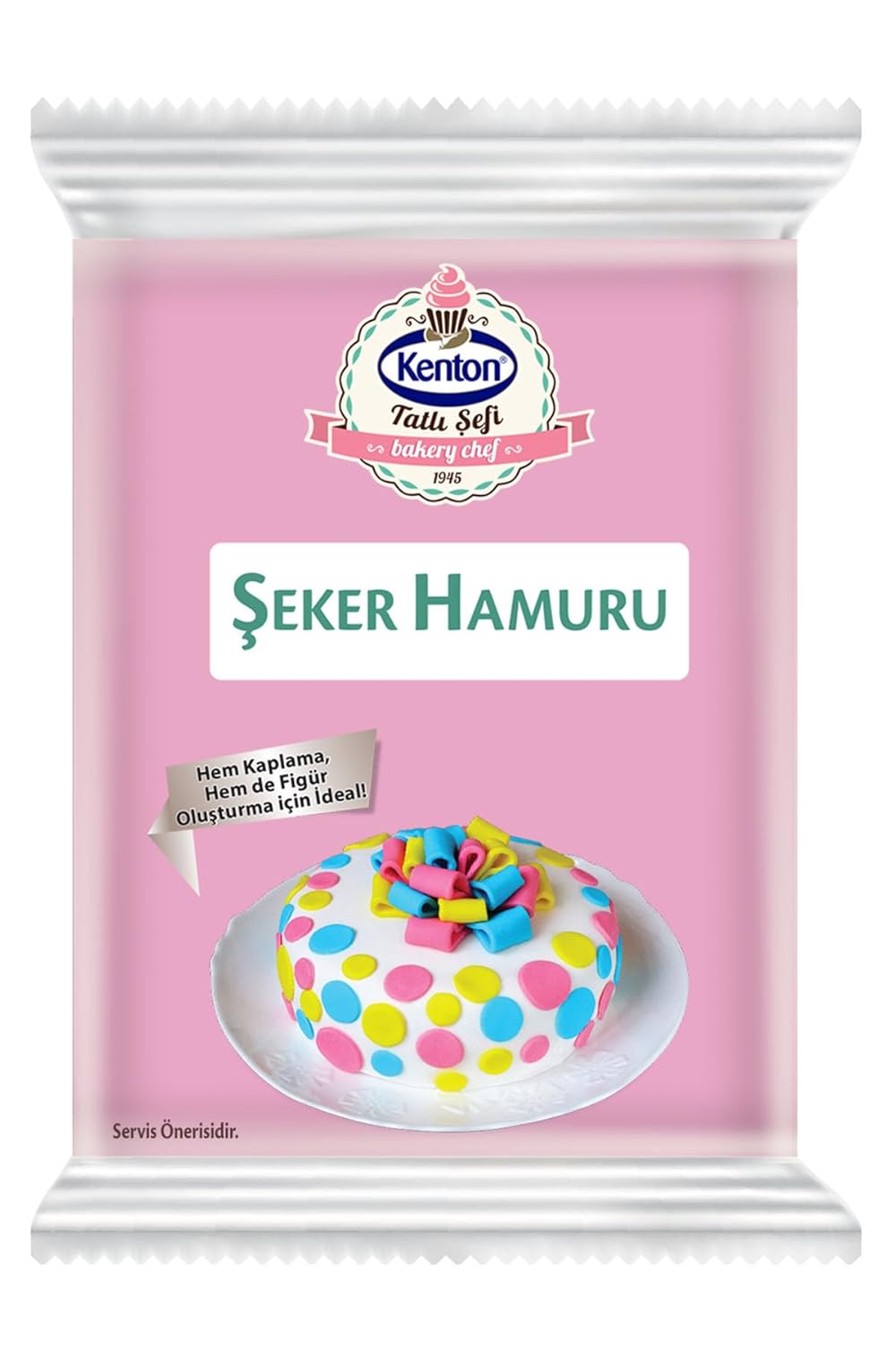 Kenton Tatlı Şefi Pembe Şeker Hamuru 200g