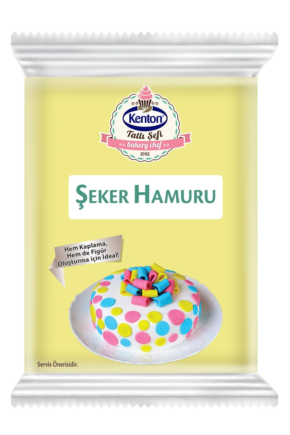 Kenton Tatlı Şefi Sarı Şeker Hamuru 200g