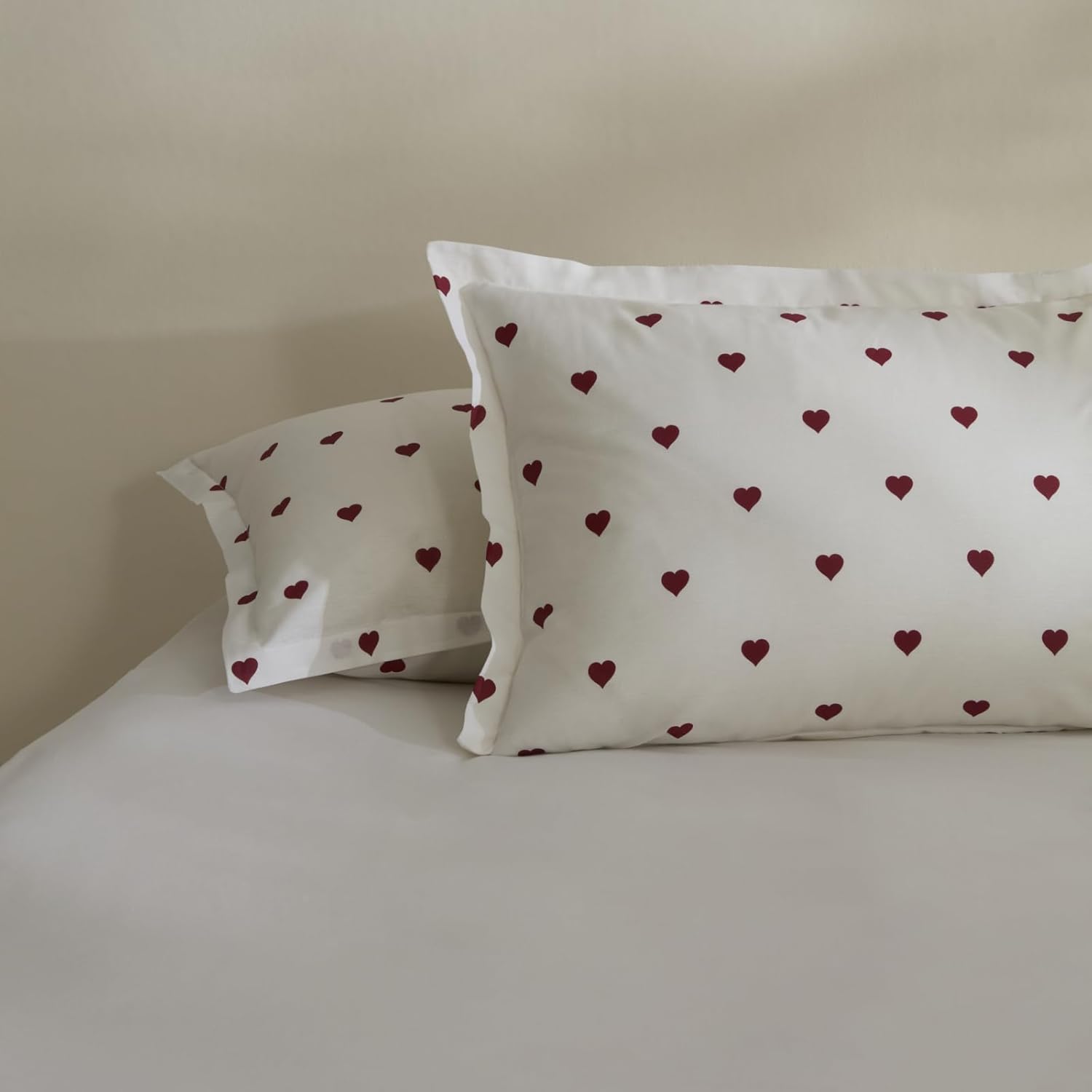 Karaca Home Amour 2'li Yastık Kılıfı Kırmızı