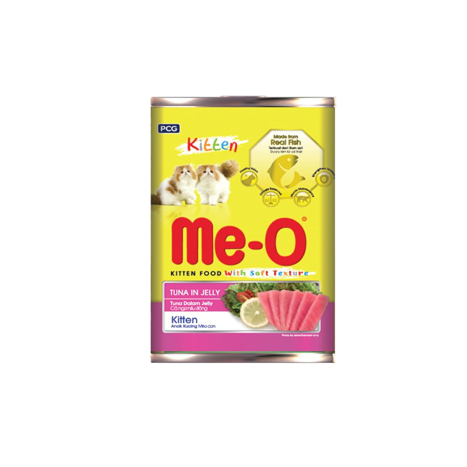 Me-O Canned Yavru Kedi Ton Balıklı Konserve, 400 gr