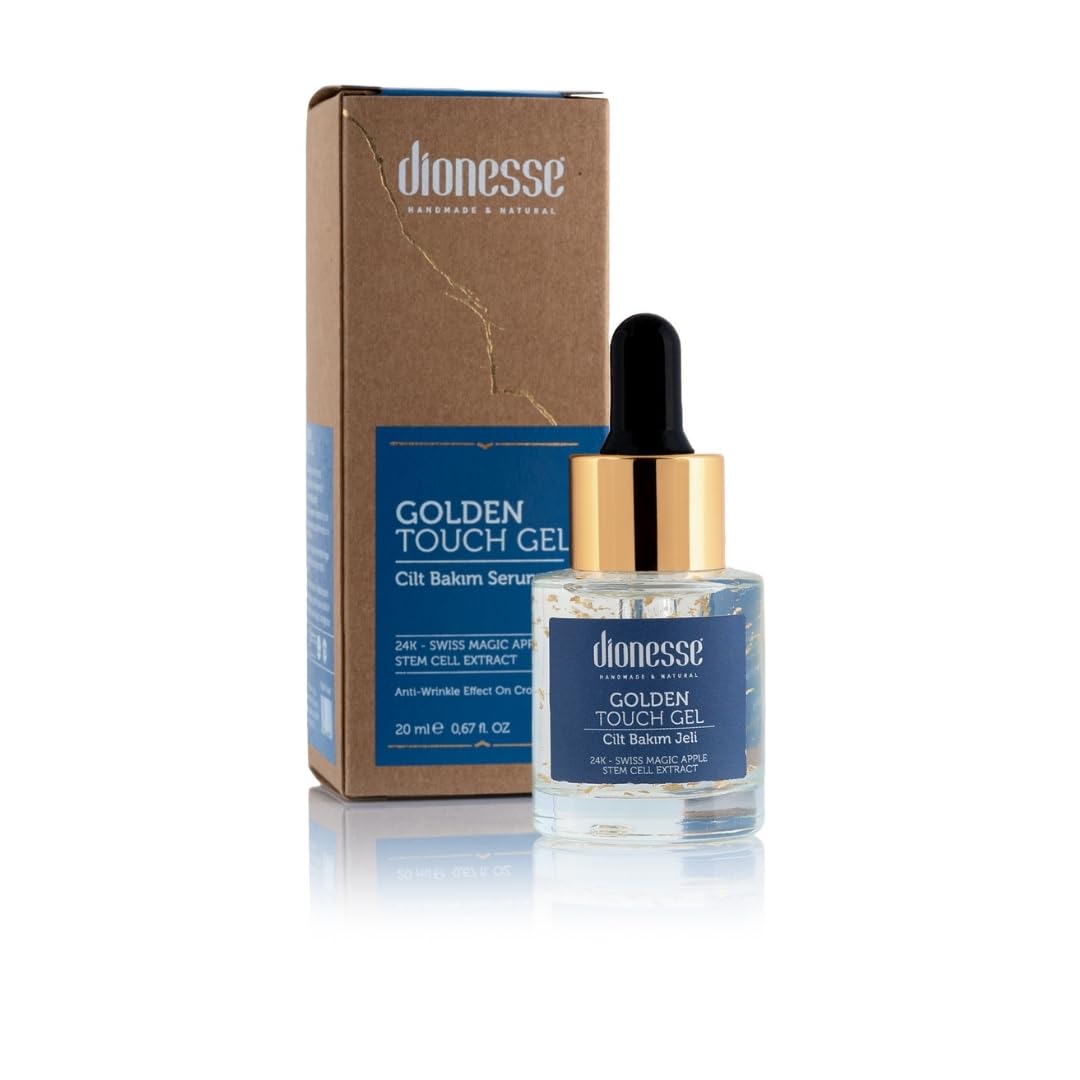 Dionesse Cilt Yenileyici 24K Altın Yüz Serumu 20 ml - Kırışıklık Karşıtı, Cilt Yenileyici, Kök Hücreli - Sıkılaştırıcı Yüz Serumu