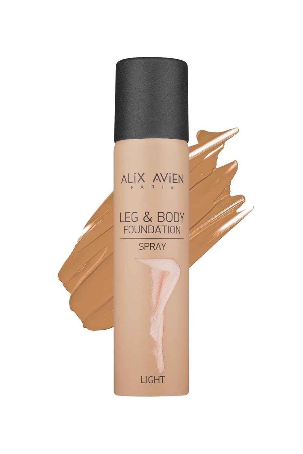 ALIX AVIEN Bacak Fondöteni Light Bronzlaştırıcı Etkili Çatlak Ve Görünümü Önleyici Sprey Fondöten 75 ml