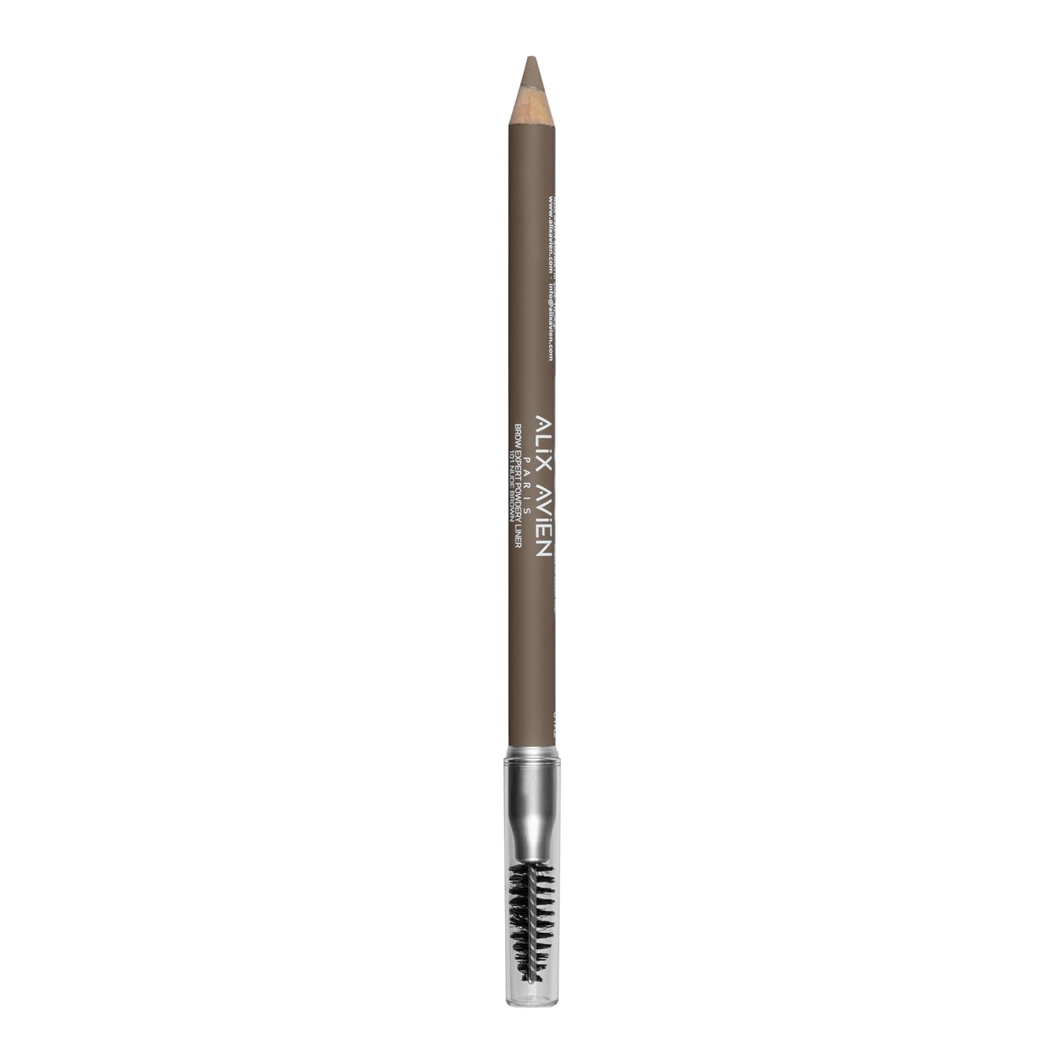 ALIX AVIEN Fırçalı Yumuşak Uçlu Belirginleştirici Kahverengi Kaş Kalemi-eyebrow Expert Powdery Liner