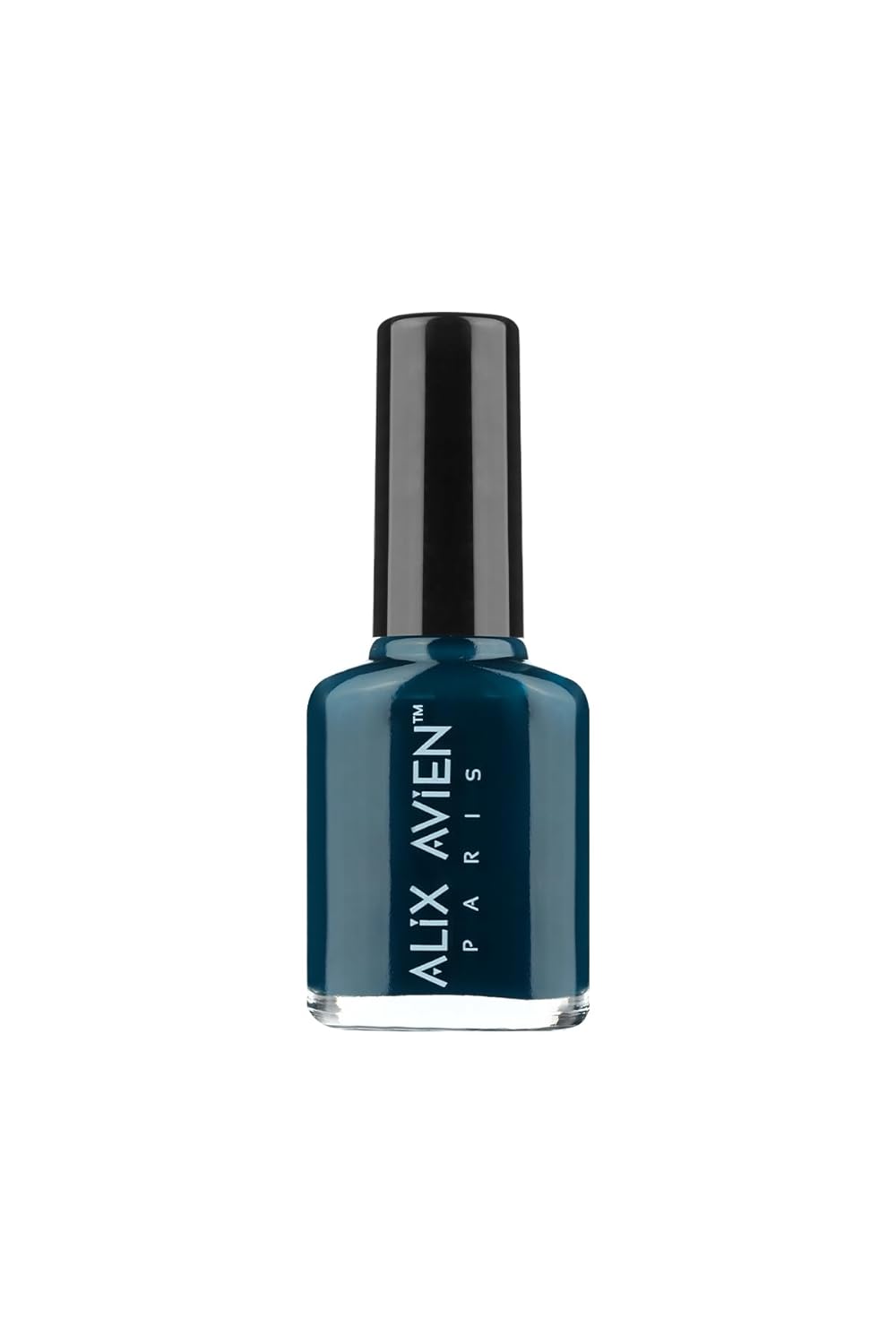 ALIX AVIEN Limited Edition Işıltılı Petrol Mavi Oje-Yüksek Pigmentli Kalıcılık Hızlı Kuruma-Nail Lacquer No:6
