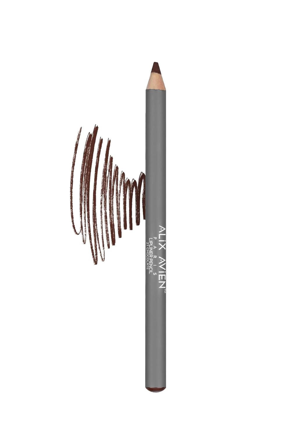 ALIX AVIEN Uzun Süre Kalıcı Dağılma Yapmayan Nemlendirici Dudak Kalemi - Lipliner Pencil 21 Chocolate