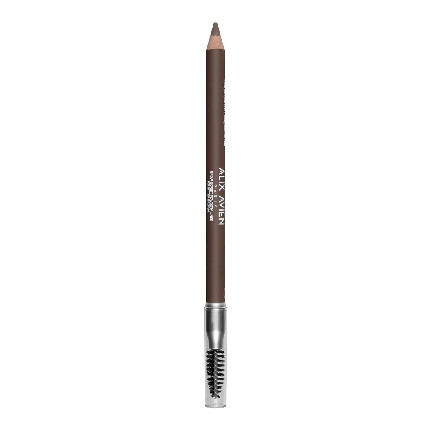 ALIX AVIEN Fırçalı Yumuşak Uçlu Belirginleştirici Kahverengi Kaş Kalemi-eyebrow Expert Powdery Liner 106 Bitter