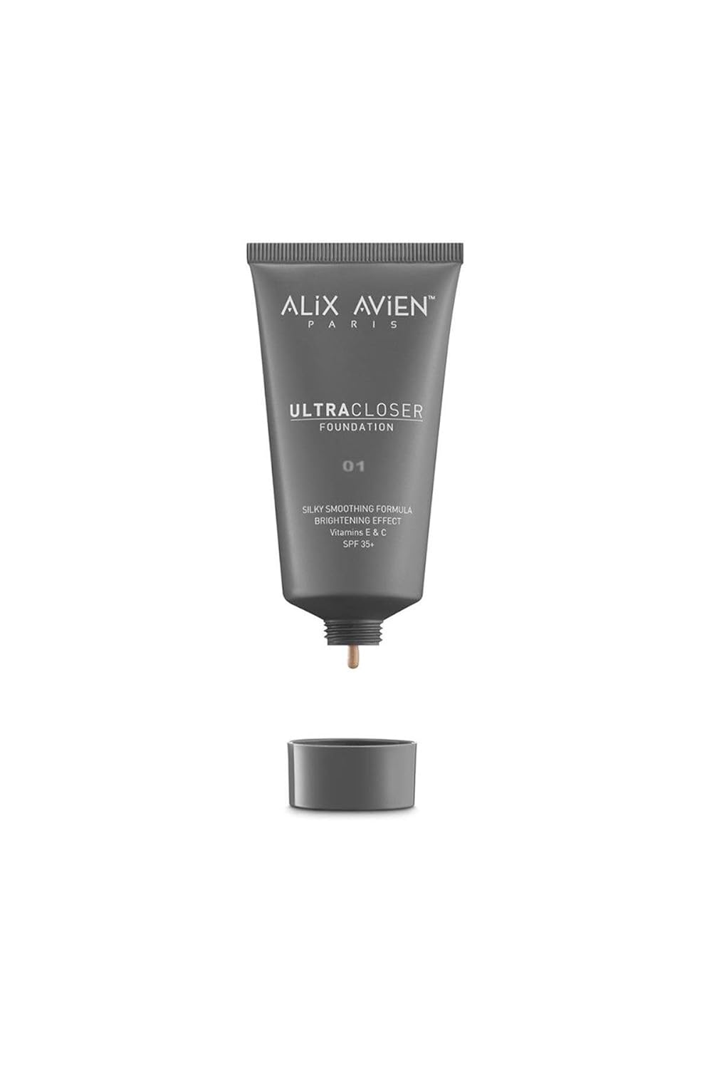 ALIX AVIEN Ultra Kapatıcı Nemlendirici Spf35 Faktör Ve E & C Vitaminli Fondöten - Ultracloser Foundation 01