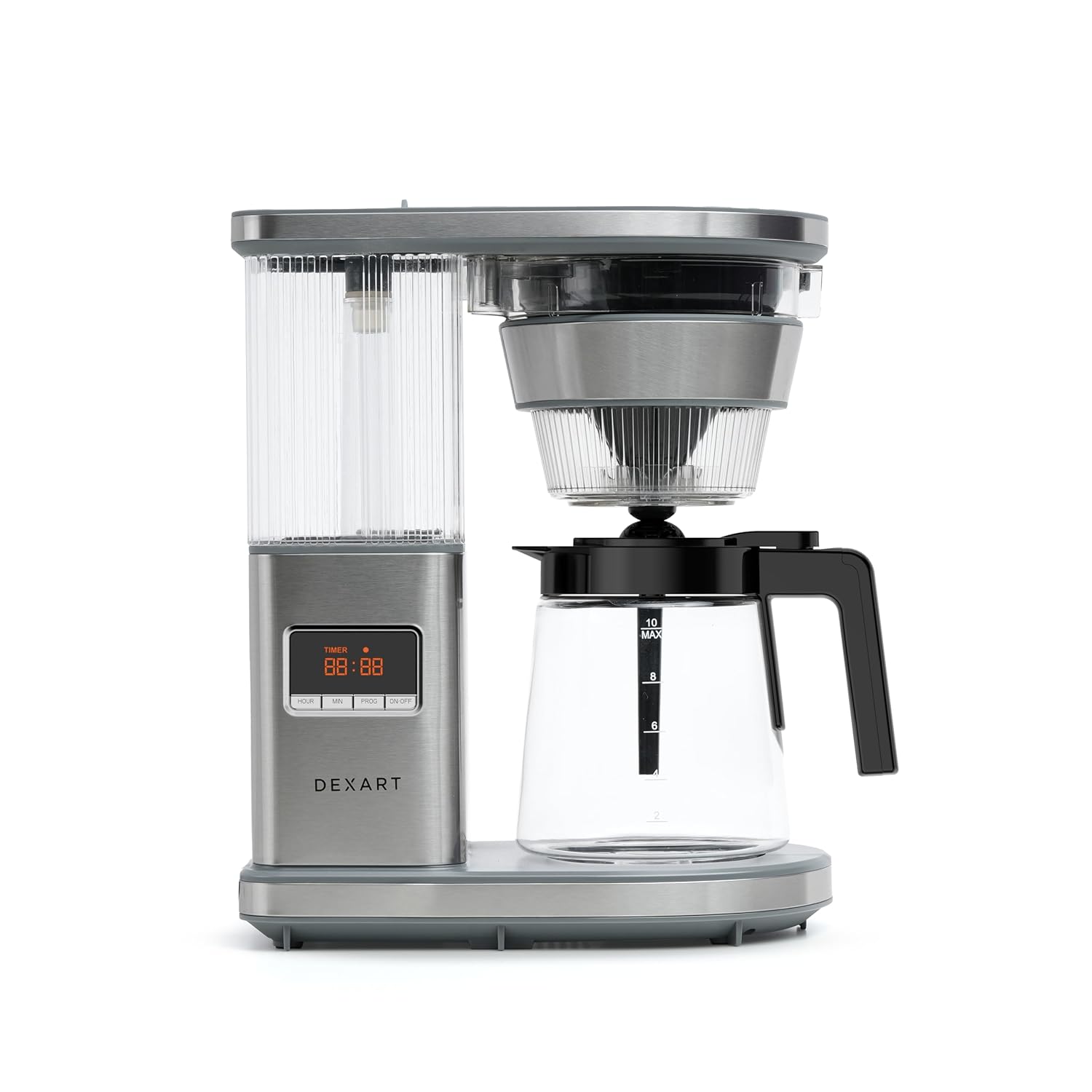 Dexart MD-5201T BrewMaster High Temperature Filtre Kahve Makinesi, Gri