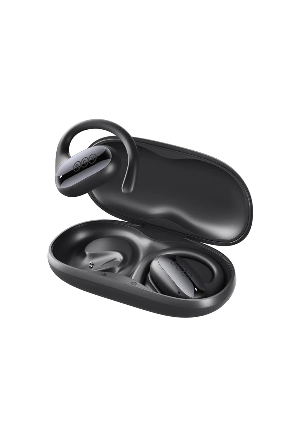 QCY T30 Crossky GTR 2 Kulaküstü Kablosuz Spor Kulaklık 4 Mikrofon ENC IPX5 BT 5.4 Siyah