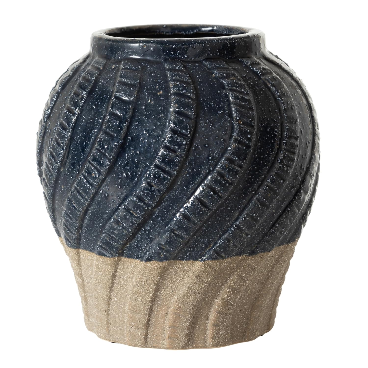 Mudo Home Wavy Seramik Vazo 18 x 19 cm