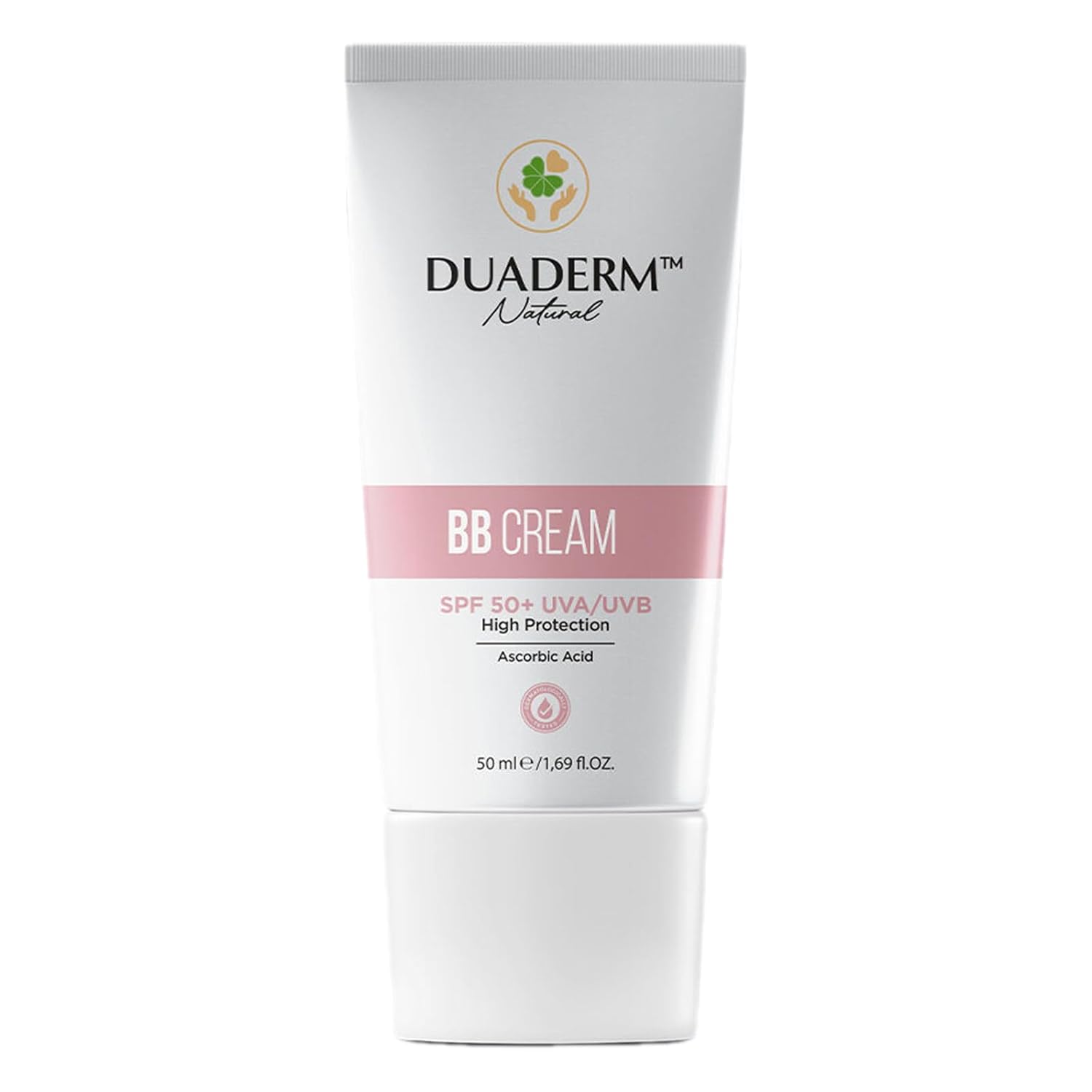 Duaderm Besleyici BB Krem, SPF 50+ UVA/UVB Koruma, Nude Ton, 50 ml