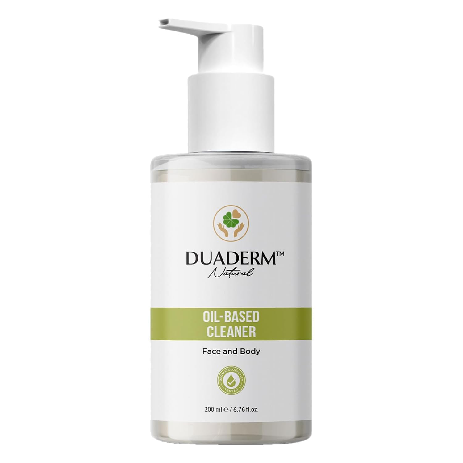 Duaderm Yüz ve Vücut Temizleme Yağı, Doğal İçerikli Derin Temizleyici 200 ml